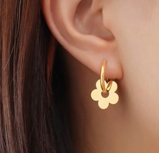 Boucles d'oreilles Marguerite